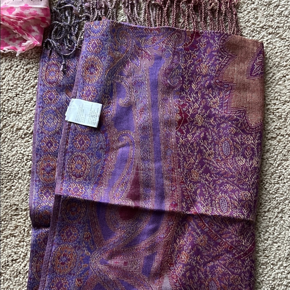 Bundle Of 7 Assorted Patterned Scarves - image 5